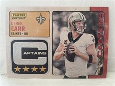 Derek Carr 2024 Panini Captains NFL #21 Card New Orleans Saints 1/351