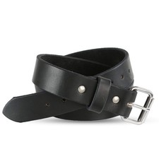 Heavy Duty Full Grain Leather Belt - 1.5 Inch Wide - Piece Thick Leather - Ma...