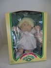 Vintage 1985 COLECO Cabbage Patch Kids Doll #3900 in box with papers blonde hair