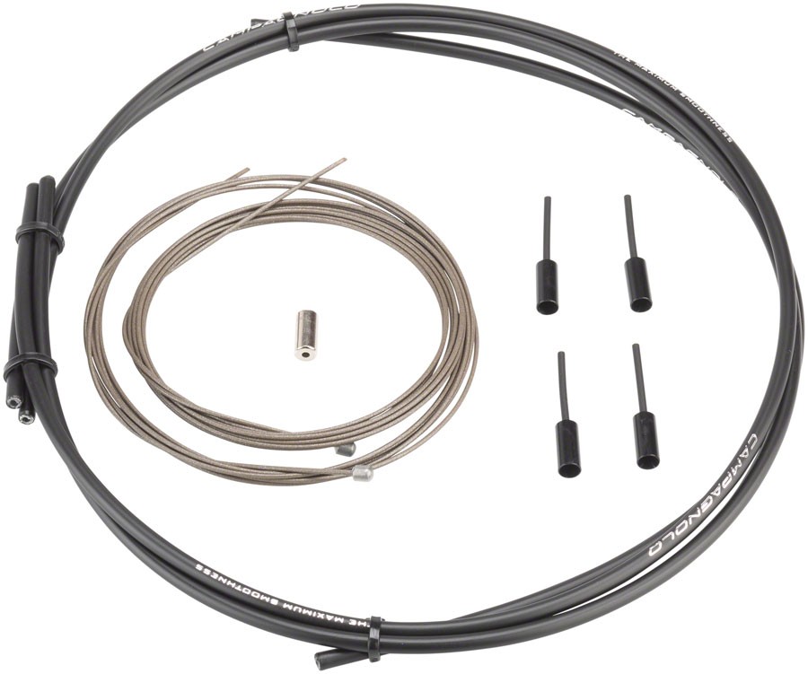 Комплект кабелей и корпуса Campagnolo Ergopower для максимально плавного переключения передач черного цвета 20790₽