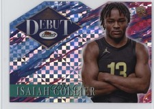 2024-25 Topps Finest Debut X-Fractor Isaiah Collier #D-6 ux1