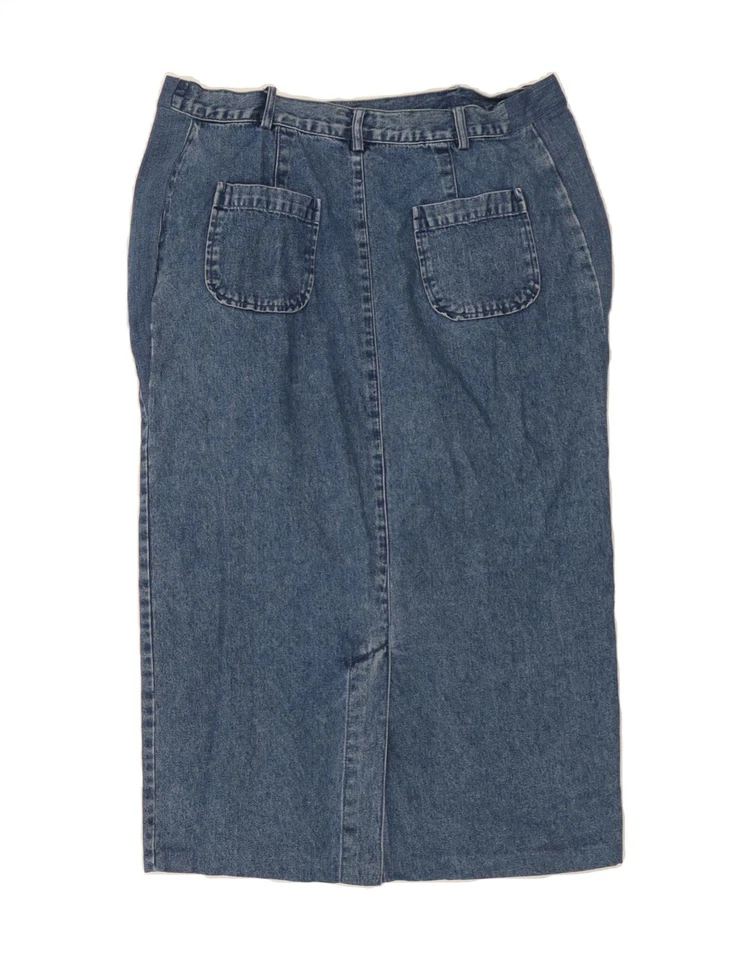 RUFF HEWN женщин джинсовой ткани юбка США 10 большой W36 синий хлопок BV03 - Изображение 2 из 4