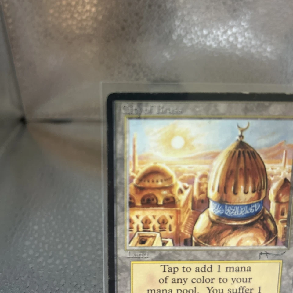 MTG Magic The Gathering MP Arabian Nights CITY OF BRASS - Image 4 of 4