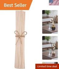 20 Eco-Friendly Aroma Reed Diffuser Sticks - Long Lasting Unscented Fragrance