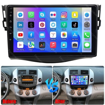 9'' Android 15 For Toyota RAV4 2007-2012 Car Radio GPS Navi Stereo WIFI BT Player