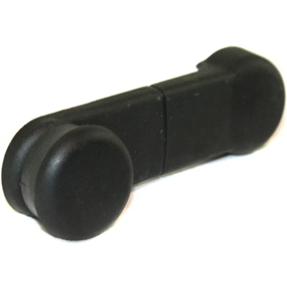 Manivela de janela para 92-96 Ford F150 03-06 E250 Econoline texturizada preta - Imagem 3 de 4