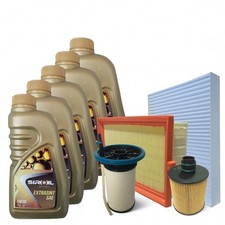 Kit Tagliando Fiat 500L 1.6 D Multijet 4 Filtri 5 Olio Siroil 5W30