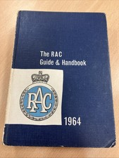 The RAC Guide & Handbook 1964 Hardback Book