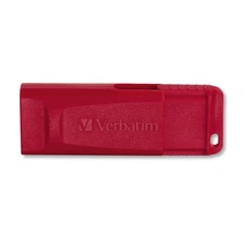 Verbatim Americas Llc 98525 Store N Go Usb Flash Drive 128Gb 2.0 Red Taa