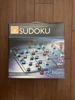 Sudoku Glass Tabletop Game Strategy Based Number Game Complete
