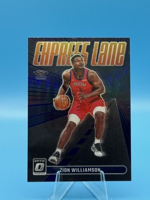 2023-24 Donruss Optic #11 Zion Williamson Express Lane Purple