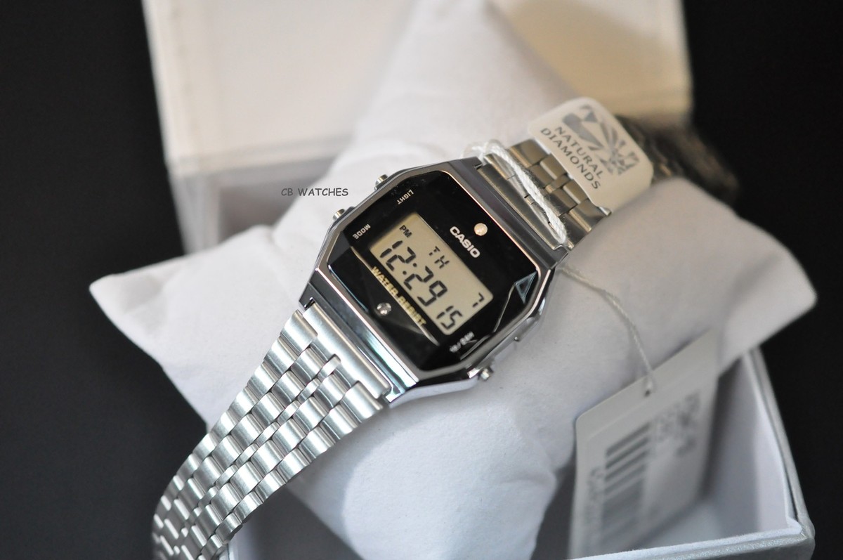 CASIO A159WAD”CASIO Classic Diamond” カシオ A159WAD-1 Casio Men's Diamond Series Watch Stainless Steel