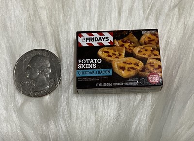 TGI FRIDAY'S CHEDDAR & BACON Potato Skins Mini Brands Series 3