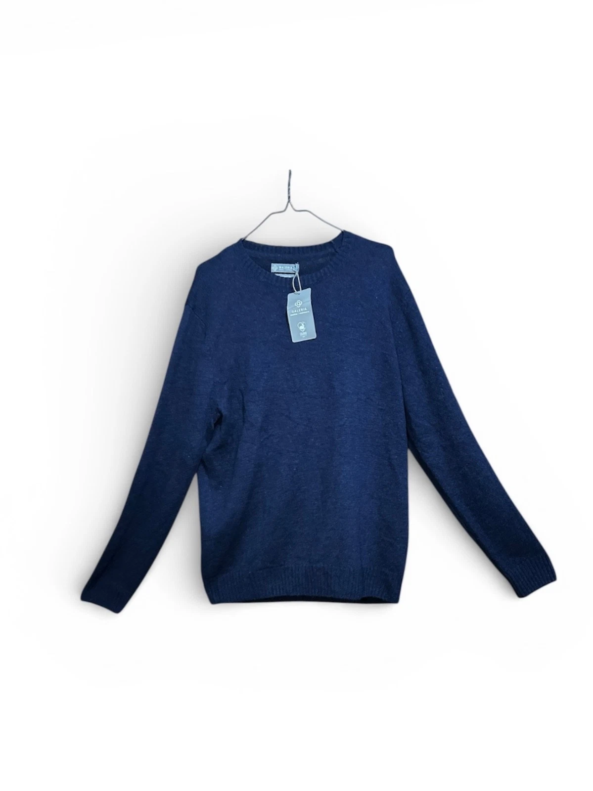 GALERIA Men's Navy Blue Sweater XL - 90% Merino Wool 10% Cashmere - NWT
Opens in a new window or tab