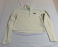 The North Face Womens Glacier Crop 1/4 Zip Fleece Sweater Size XS