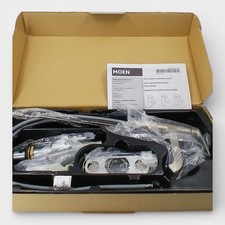 Moen Genta LX Brushed Nickel One-Handle Modern Bathroom Sink Faucet, 1 Handle 1