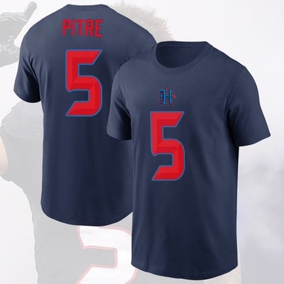 Jalen Pitre #5 Houston Team Name & Number Player Unisex Gift For Fans
