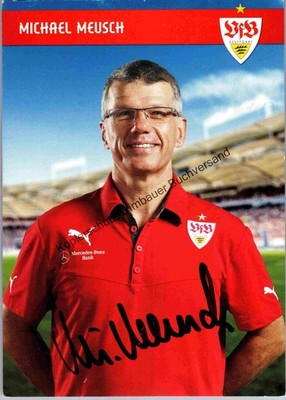 Original autograph Michael Meusch VfB Stuttgart /// autograph autograph signed