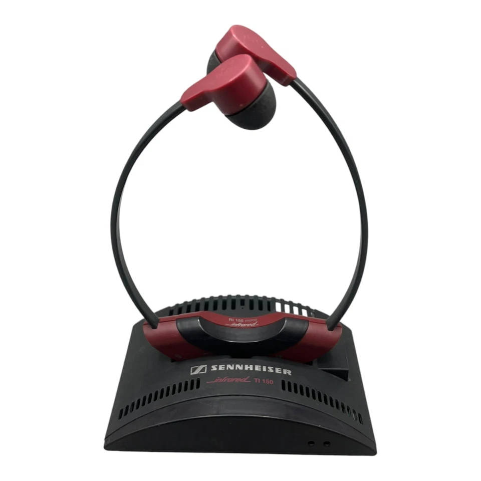 Sennheiser Infrared TI 150 RI 150 Mono Kopfhörer Set Ladestation Kopfbügel Ohr, Foto 2 von 5