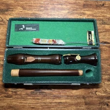 Mollenhauer Solist Tenor Wooden Recorder Baroque with Key with Original Case
