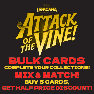 Disney Lorcana - ATTACK OF THE VINE - Einzelkarten Common/Uncommon/Rare/Legendary