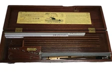 Vintage K & E Leroy Letter Set in Wood Case - Incomplete/parts