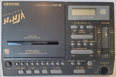 BMB Karaoke Ninja - Model CD-G1 - Portable CD/CGD Player