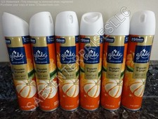 6 Glade Spray Air Fresheners Limited Edition PUMPKIN  GINGER 8.0 oz. NEW