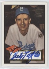 2001 Topps Archives Auto Andy Pafko #19TAA Auto s7f