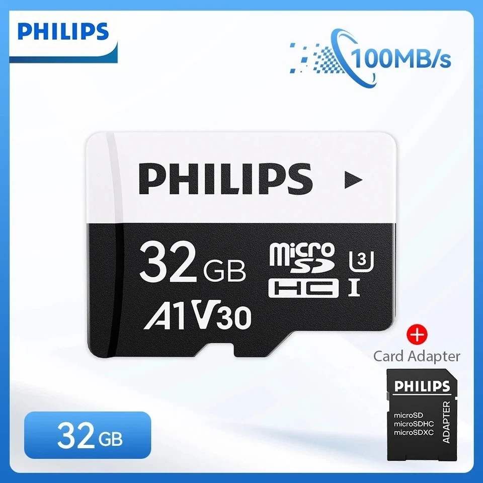 PHILIPS Original Micro sd card 64G 128G 256G Memory Card with Adapter - Image 3 of 4