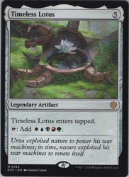 Timeless Lotus #143 Commander: Lorwyn Eclipsed Mythic