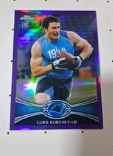 2012 Topps Chrome Purple Refractor LUKE KUECHLY Rookie RC #/499 SP HOF
