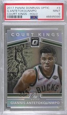 2017 Donruss Optic Court Kings Holo Prizm Giannis Antetokounmpo PSA 9 MINT 02v3