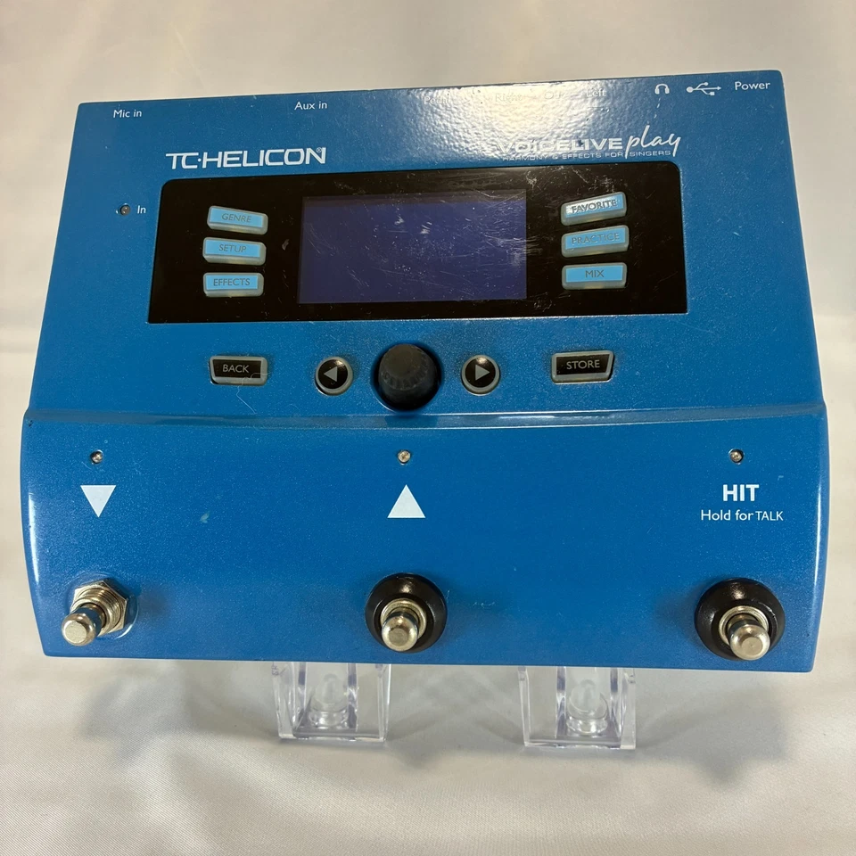 TC-Helicon VoiceLive Play Vocal Harmony Multi-Effects Processor Blue - Image 2 of 4