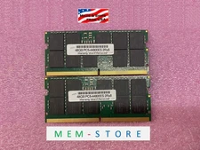 96GB 48GBx2 ECC SODIMM DDR5 5600MHz Compatible RAM for Minisforum N5 Pro AI NAS