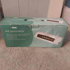 Asda A4 Laminator Laminating Machine  for home and office 1612633