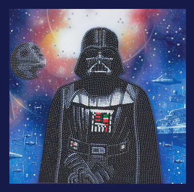 Star Wars: Darth Vader Crystal Art Kit DIY mit Rahmen NEU