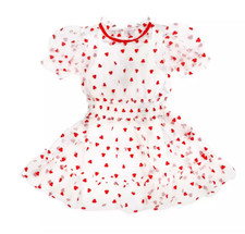 GIRLS SIZE 4 DISNEY STORE MINNIE MOUSE LAYERED PARTY DRESS NWT