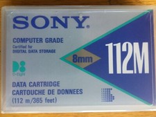 Buy Sony 8mm Data Cartridge - Qg112m online | eBay