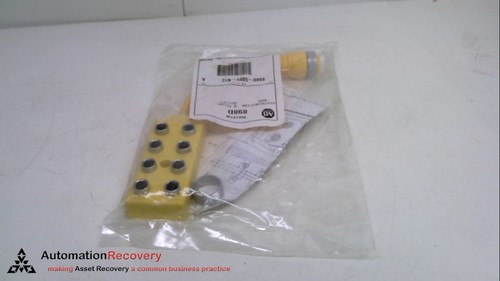 ALLEN BRADLEY 898D-58PT-N12, 8-PORT MICRO CONNECTION DISTRIBUTION BOX, N #271219 - Picture 4 of 4