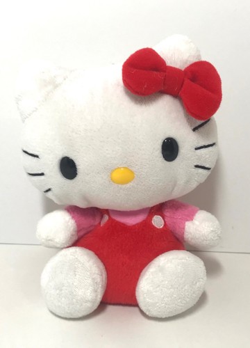 Ty Beanie Buddies Collection Hello Kitty Plush 6” Red Bow 2009 Original