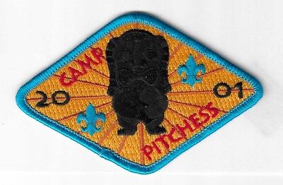 BSA CAMP PITCHESS 2001 FOREST LAWN LOS ANGELES AREA COUNCIL MINT PATCH
