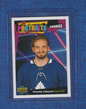 2020-21 Upper Deck Hockey UD Portraits Rookies # P-50 Timothy Liljegren