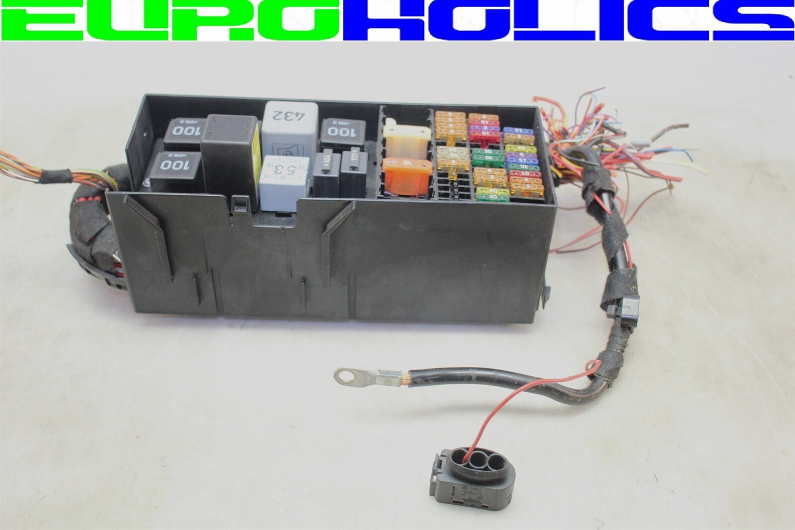 OEM Bentley Continental Flying Spur 06-12 Rear Trunk Relay Fuse Box 3D0937499B