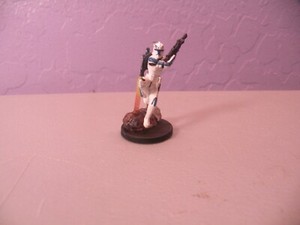 Captain Rex, 501st Commander #26 Galaxy at War Star Wars Miniature NO CARD