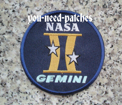 NASA PROJECT GEMINI II HUMAN SPACE FLIGHT BETWEEN  APOLLO AND MERCURY Aufnäher