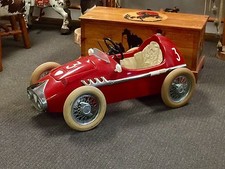 VINTAGE ITALIAN PINES GRAN PRIX RACER PEDAL CAR IN MINT ORIGINAL CONDITION ✅ 