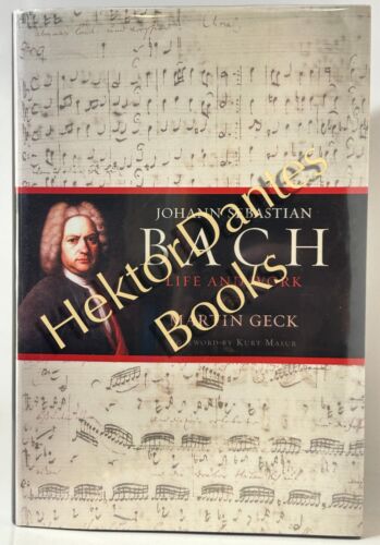 Johann Sebastian Bach: Życie i praca Martina Gecka (2006 twarda okładka) - Zdjęcie 1 z 3