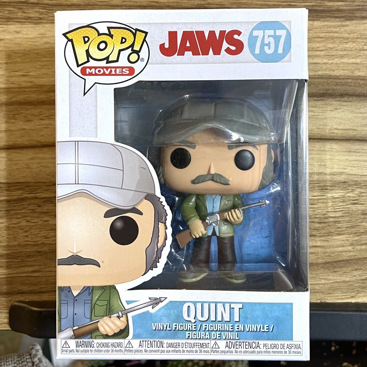 Jaws Quint Funko Pop #757 Movies Vinyl Figure Brand New! | eBay