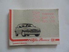 Owner's Manual Bedienungsanleitung Alfa Romeo 75 TS,  2,5 V6,  3,0 V6   60490237